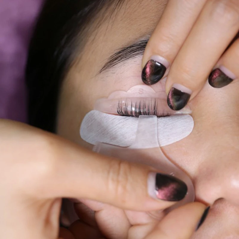 3 Pair Silicone Eyelash Pads for Eyelashes Extension Eye Patches Under