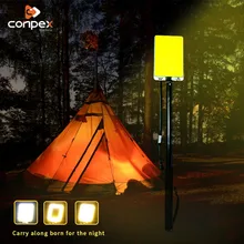 35 Вт 3 М телескопический полюс Портативный поисковый светильник с дистанционным управлением перезаряжаемый кемпинговый тент рабочий светильник переменный цвет для путешествий