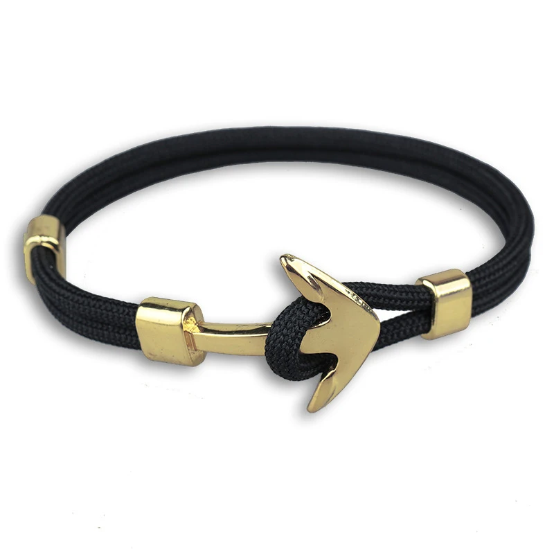NIUYITID Men Anchor Bracelet Bangle For Women 18 Style Fashion Handmade Alloy Accessories Jewellery Dropshipping (3)