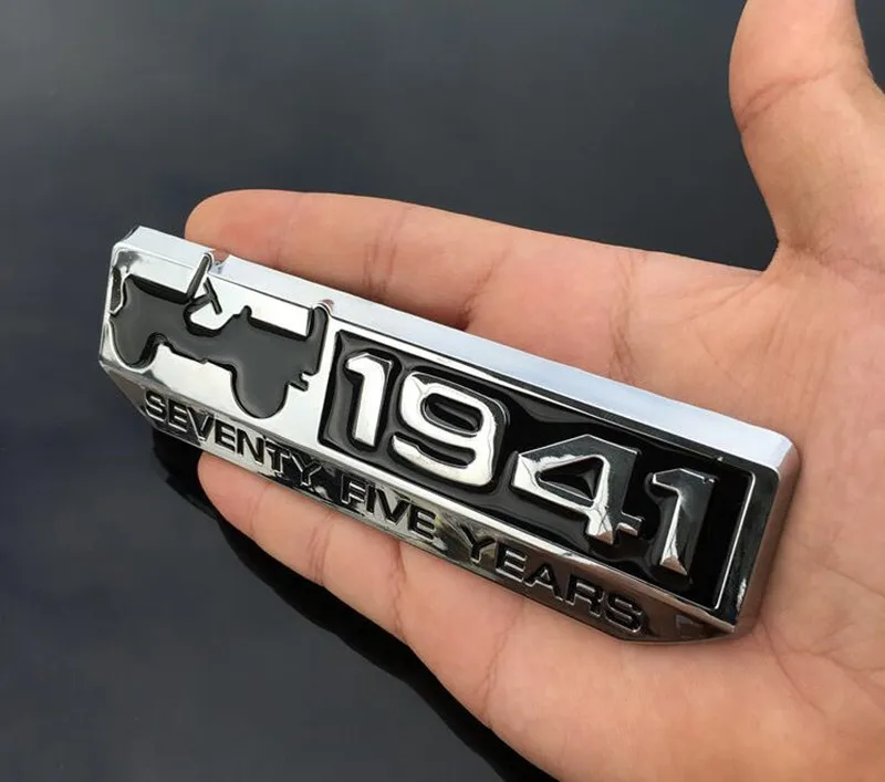 1 шт. значок на крышку багажника для Jeep Wrangler Willys 75th|metal sticker|metal emblemmetal car emblem |