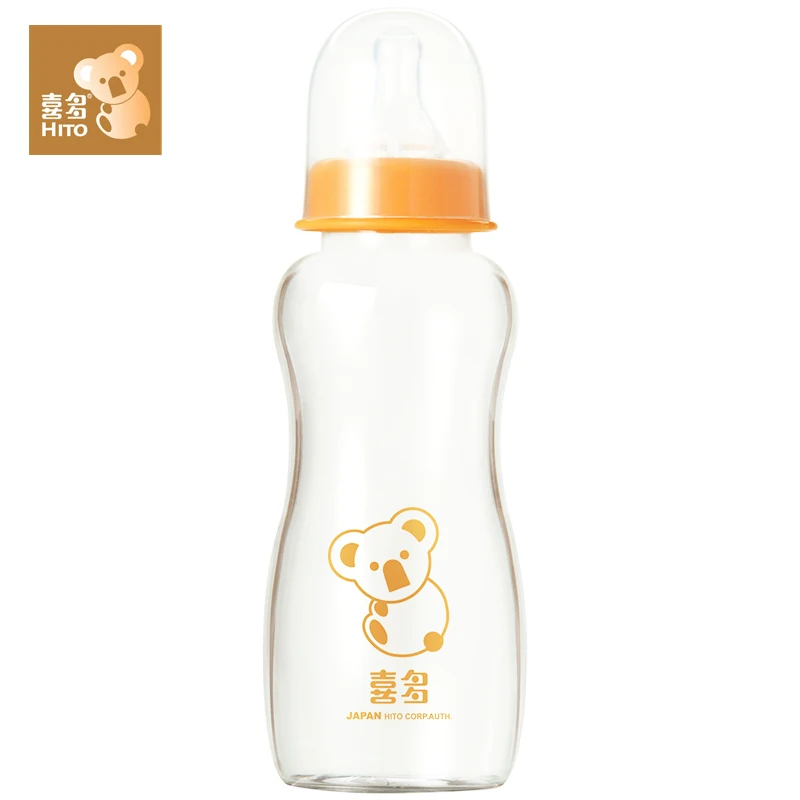 HITO Standard Neck Feeding Bottles General Diameter Gourd Type High