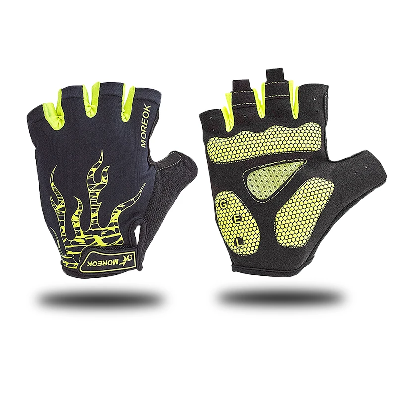Summer Cycling Gloves Fingerless gel Mountain Bike Gloves Bicycle