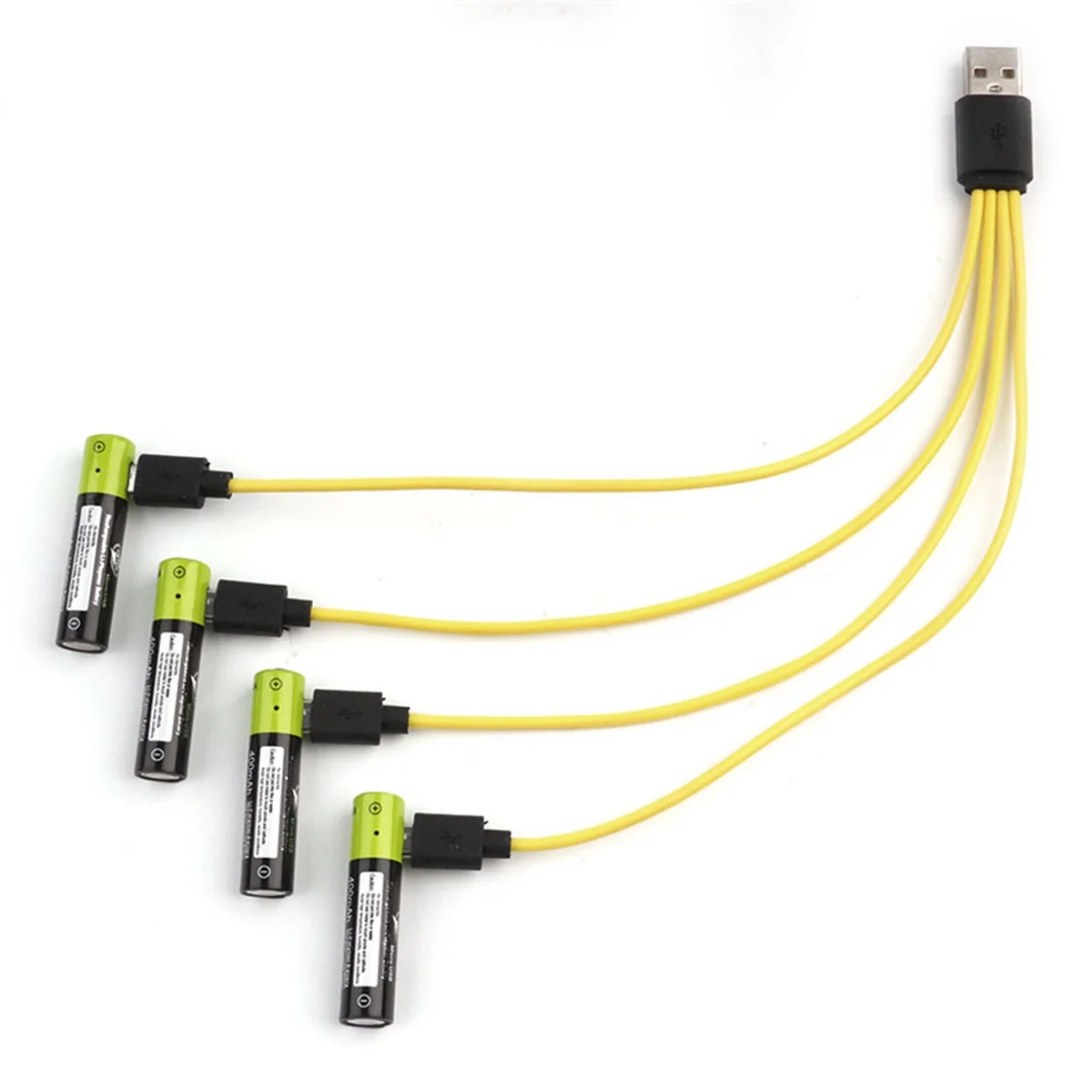 AAA 1 5 V 400mAh USB перезаряжаемая батарея Универсальные ZNT7 литий полимерные батареи с