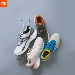 Xiaomi/мужская женская повседневная обувь в стиле ретро; плита из углепластика; удобная амортизационная дизайнерская умная спортивная обувь
