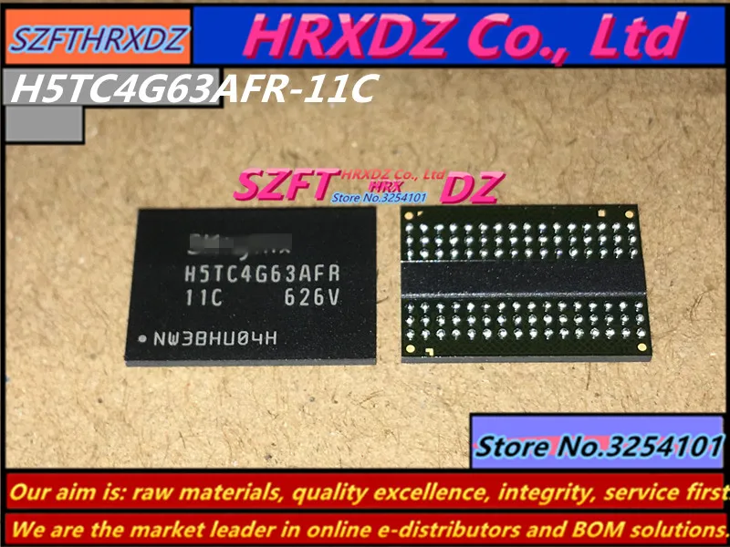 SZFTHRXDZ 100% Новый оригинальный 2 шт. 5 10 H5TC4G63AFR-11C BGA H5TC4G63AFR 11C | Обустройство дома