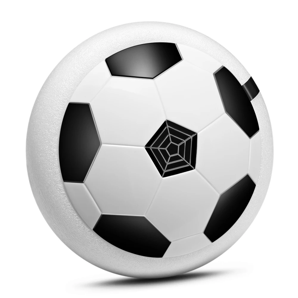 Funny LED Light Flashing Ball Toys Air Power Soccer Balls Disc Gliding Multi-surface Hovering Football Game Toy Kid Chidren Gift