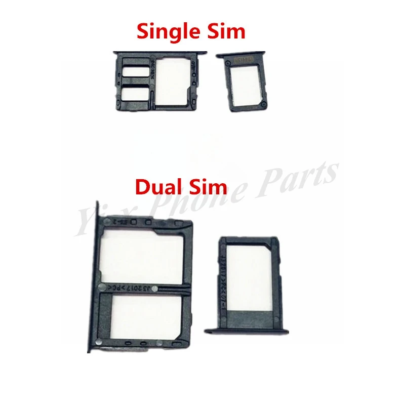 

Dual SIM/ Single SIM New original For Samsung Galaxy J5 prime J7 prime On5 On7 G6100 G5700 Nano SIM Card micro SD Tray Slot