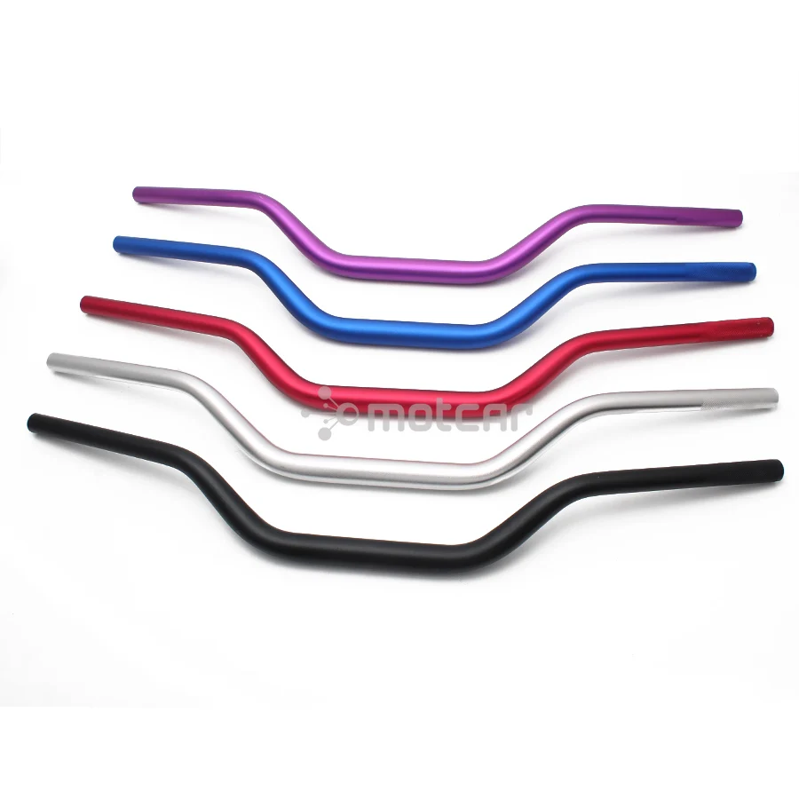 Universal Fit 22mm 28mm 5colors Aluminum Tracker Motorcycle Handlebars Drag Bar For Pit Dirt