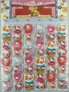 

48pcs/lot of cat badge, party gift bag decoration brooch, party favor decoration brooch