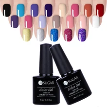 Ur Sugar Фиолетовый Красный гель лак для ногтей 7,5 мл УФ Гель-лак для ногтей художественное оформление ногтей маникюр гель лак дизайн