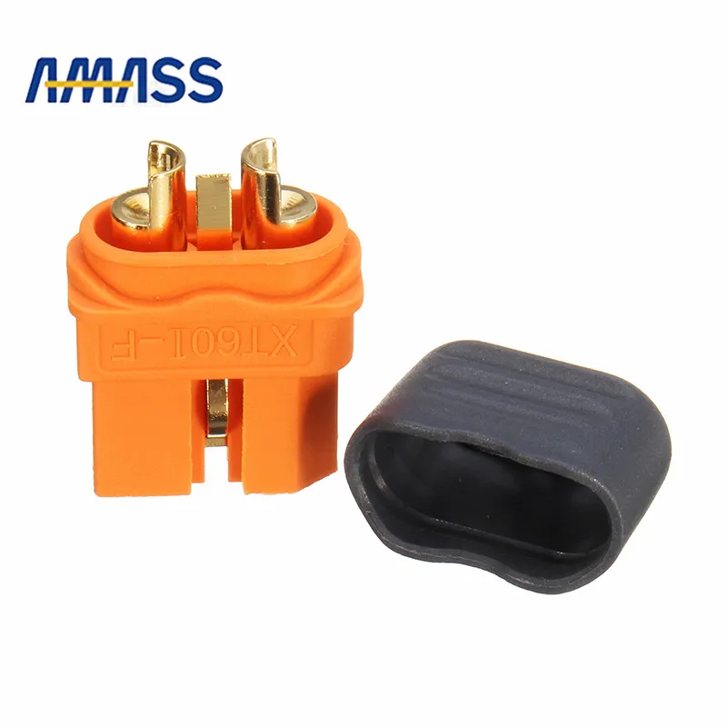 

AMASS XT60i Female Connector Plug with Sheath Housing for Charsoon ISDT BattGo Smart Lipo Battery for Charging Spare Parts