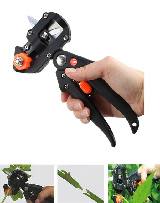 

Nursery Garden Fruit Tree Grape Vine Graft Tool Shear Pruner Scissor Branch Cutter Secateur Plant Cut Floristry Seedle