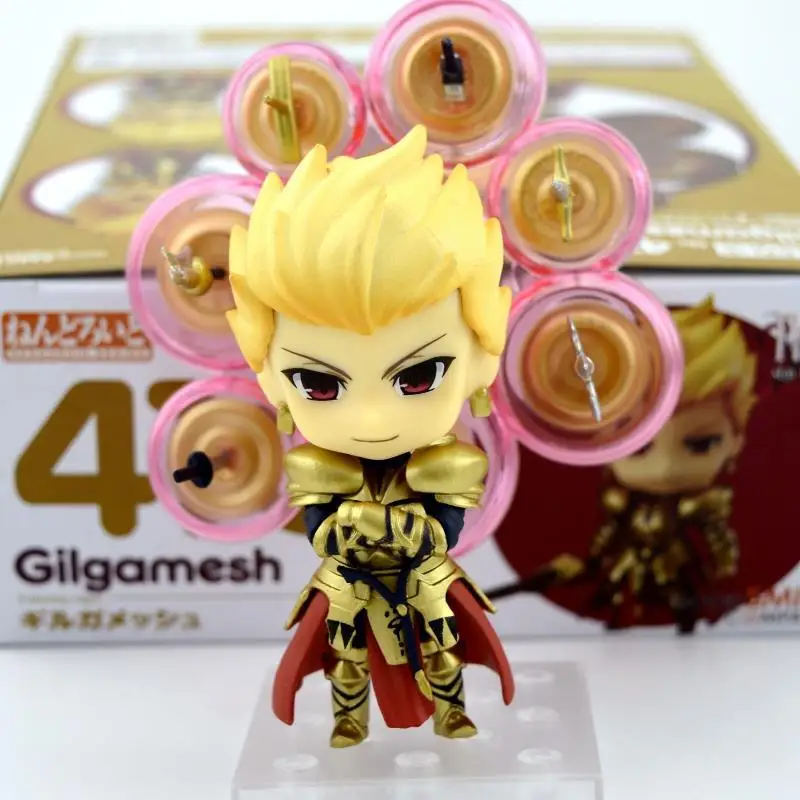 New Arrival Anime Comic Fate Stay Night Zero Gilgamesh Golden Cute 410 # Figure Toys Original Box | Игрушки и хобби