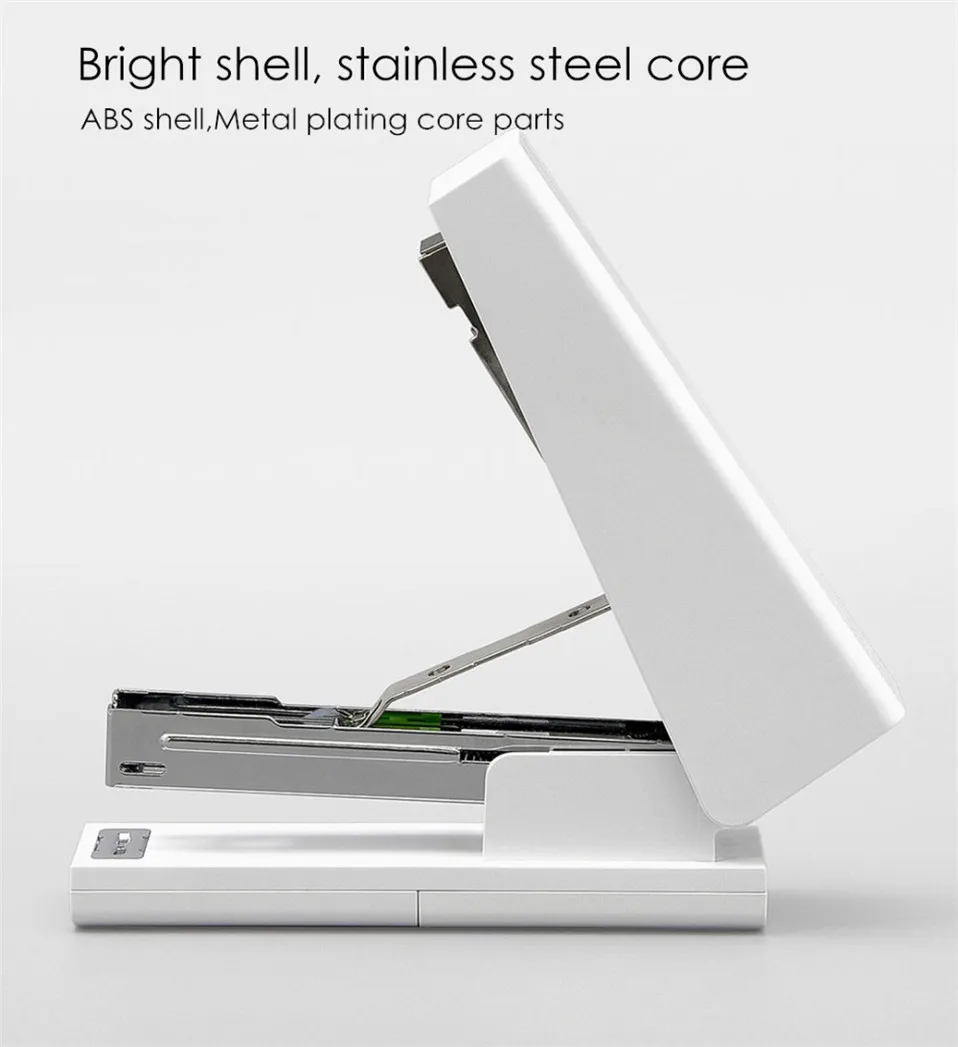 Xiaomi Mijia Kaco LEMO белый степлер 24/6 26/6 с 100 шт. скобы для Бумага Офис школа дома скобы