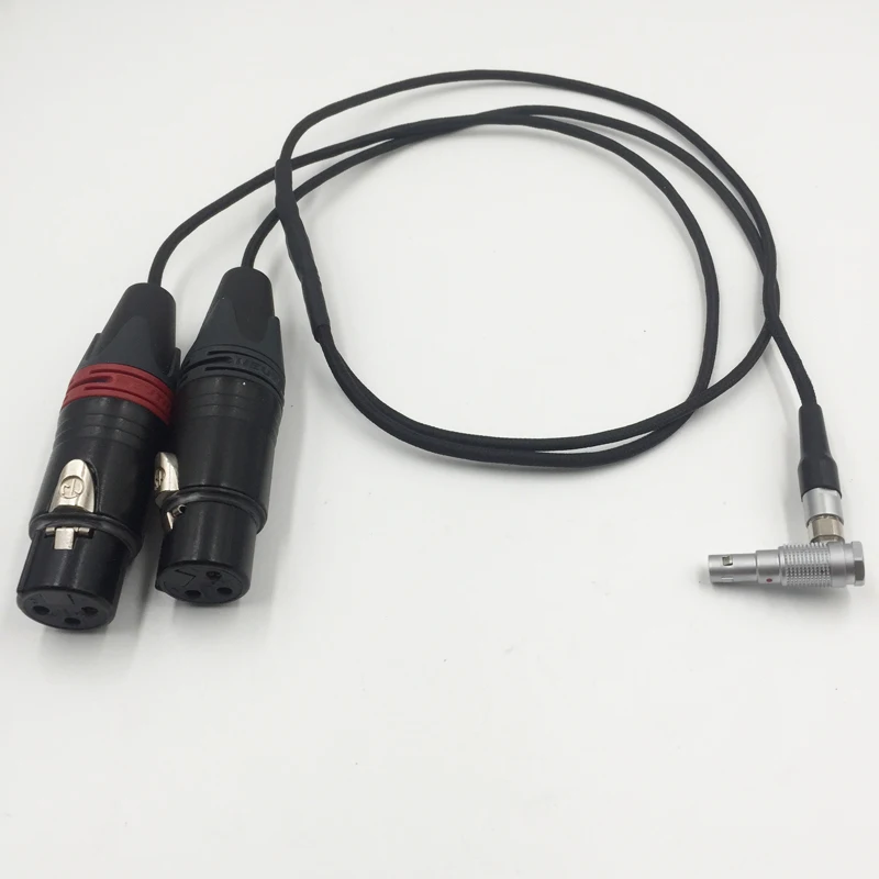 

Arri Alexa Mini Audio Cable, Alexa Mini two-channel audio cable, LEMO 00B 5-pin to Neutrik XLR 3-pin female