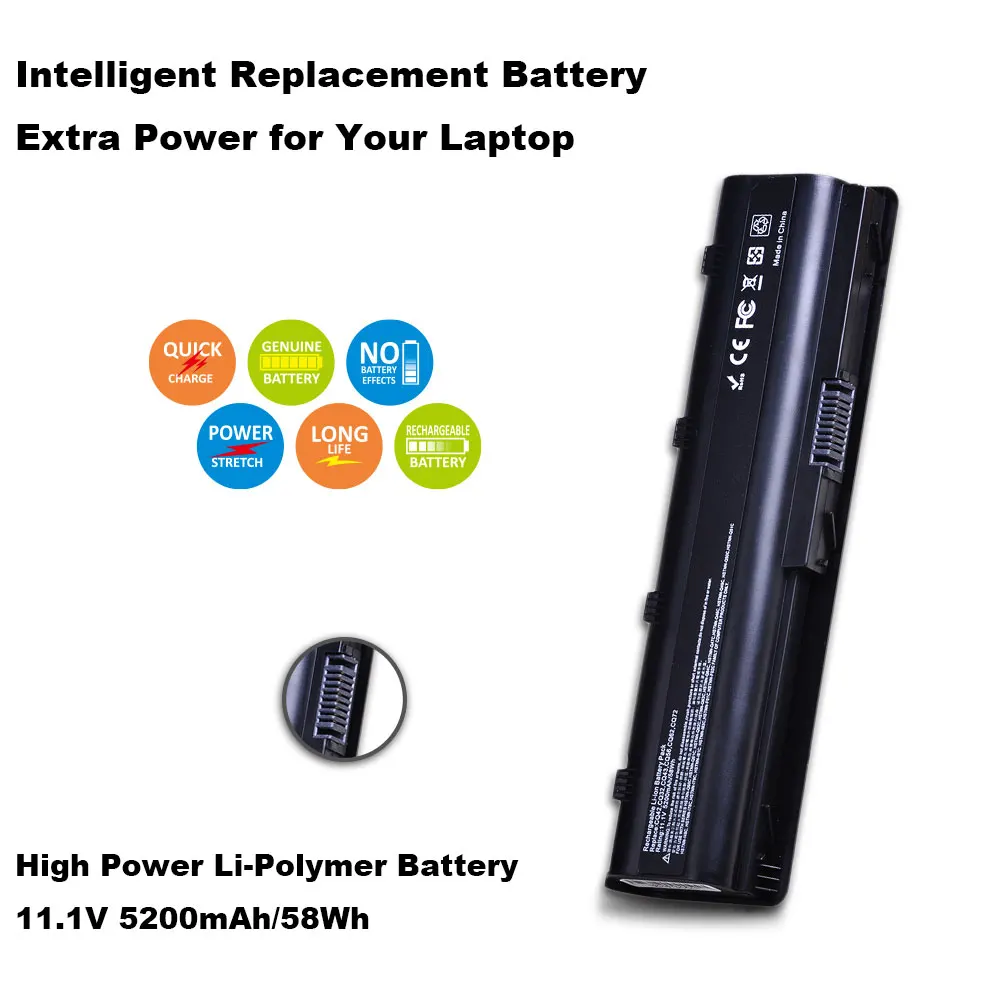 DM4 Аккумулятор для ноутбука HP Pavilion g4 g6 g7 CQ32 CQ42 CQ62 CQ72 HSTNN CBOX Q60C MU06 MU09 G32 G42