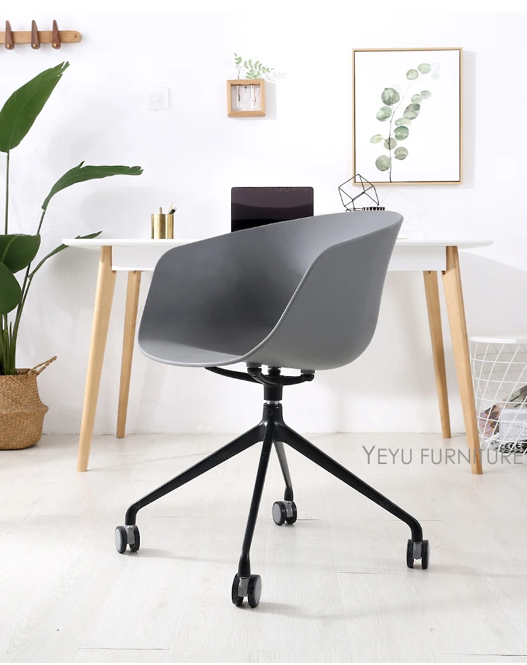 Modern Design Plastic And Metal Swivel Office Computer Study Chair With Wheel Nice Fashion Design Loft Popular Wheel Chair Seat Study Chair Office Computer Chairswivel Office Chair Aliexpress