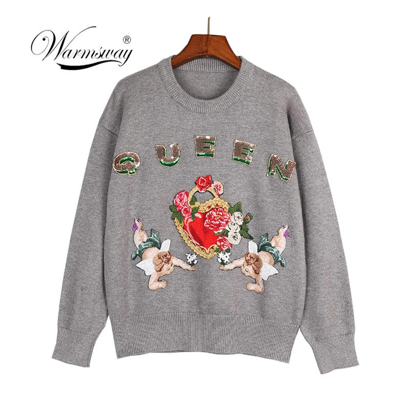 Aliexpress.com : Buy Winter Runway Luxury Angel Embroidery