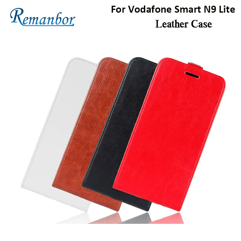 Remanbor Vodafone inteligente N9 Lite de cuero caso de teléfono