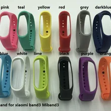 100 шт. Силиконовой лентой для сяо. mi Группа 3 части браслет Фитнес трекер mi band3 DHL