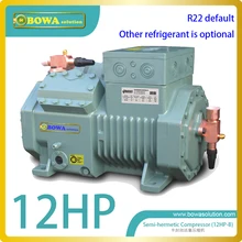 M4 12HP(R22) refrigeration reciprocating compressor of condensing unit for freezer room replace Bitzer 4NCS-12.2(Y)