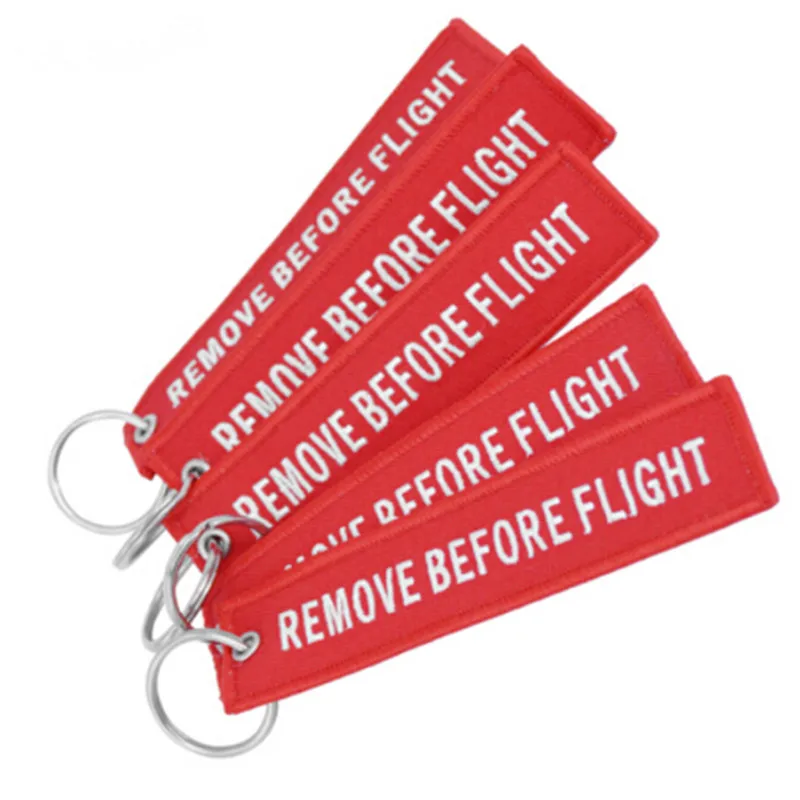 MELIFE Remove Before Flight Outdoor Climbing accessories Embroidery Keychain Aviation OEM Key Chain Safety Tag Key Fob 5 PCS/LOT MELIFE Remove Before Flight Outdoor Climbing accessories Embroidery Keychain Aviation OEM Key Chain Safety Tag Key Fob 5 PCS/LOT