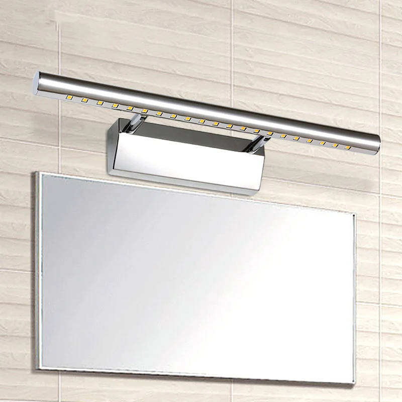 

Modern LED Wall Lights Fixture in Bathroom Stainless Steel LED Mirror Light Over Mirror 3W 5W 7W 9W Indoor Lighting