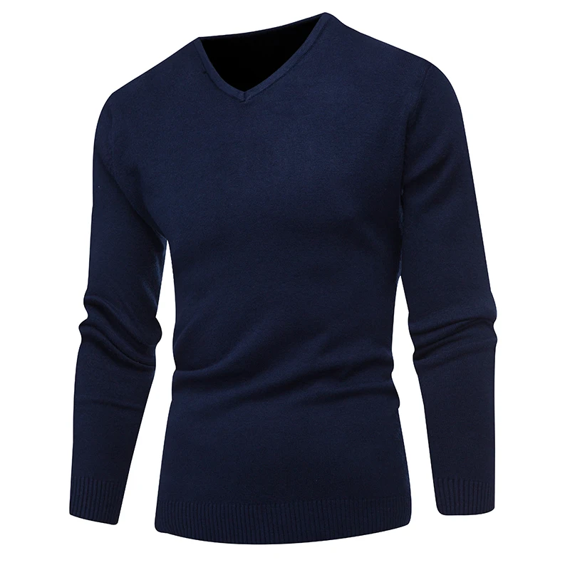 Sweater Pullover Men 2018 Male Brand Casual Soild Color Sweaters Men