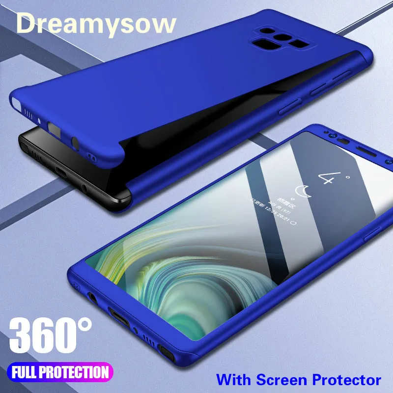 

360 Full Protective Phone Case For Samsung Galaxy S10 5G S10E S10 S9 Plus A40 A50 A70 M10 M20 A10 A30 A6 A8 Plus A9 A7 2018 Case