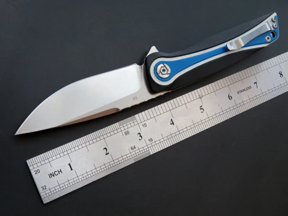 58-59HRC CH CH3511 D2 лезвие G10 ручка складной нож тактический нож для выживания Открытый Отдых EDC инструмент универсальный EDC карманный нож