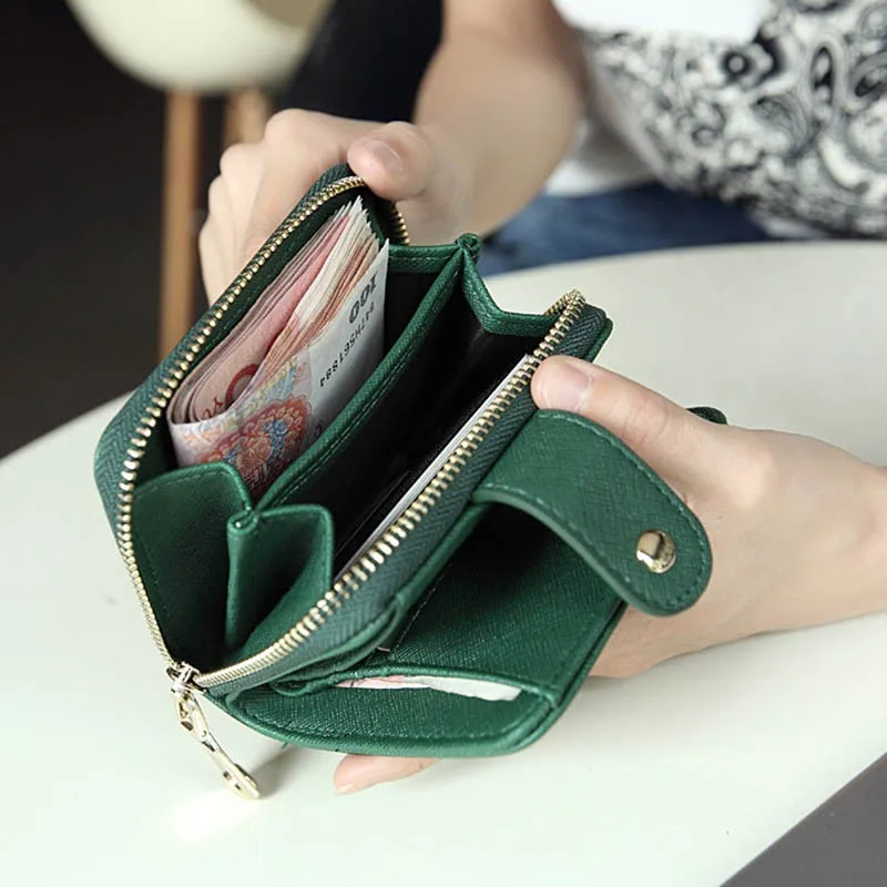 السيدات قصيرة سستة محفظة Bifold تصميم محفظة Pu حافظة بطاقات جلدية النساء محافظ مربع محفظة المرأة 3 ألوان carteira 2019 السيدات قصيرة سستة محفظة Bifold تصميم محفظة Pu حافظة بطاقات جلدية النساء محافظ مربع محفظة المرأة 3 ألوان carteira 2019