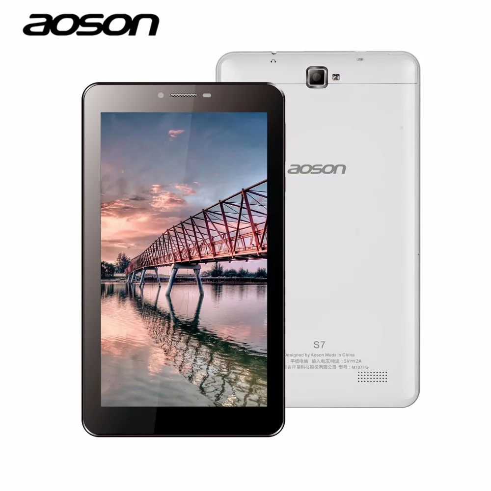Prix pour Aoson s7 2g 3g 7 pouce téléphone appel tablet pc android 5.1 1024*600 1 GB 8 GB Quad Core Double SIM Double Cam GPS WIFI Bluetooth Phablet Prix pour Aoson s7 2g 3g 7 pouce téléphone appel tablet pc android 5.1 1024*600 1 GB 8 GB Quad Core Double SIM Double Cam GPS WIFI Bluetooth Phablet