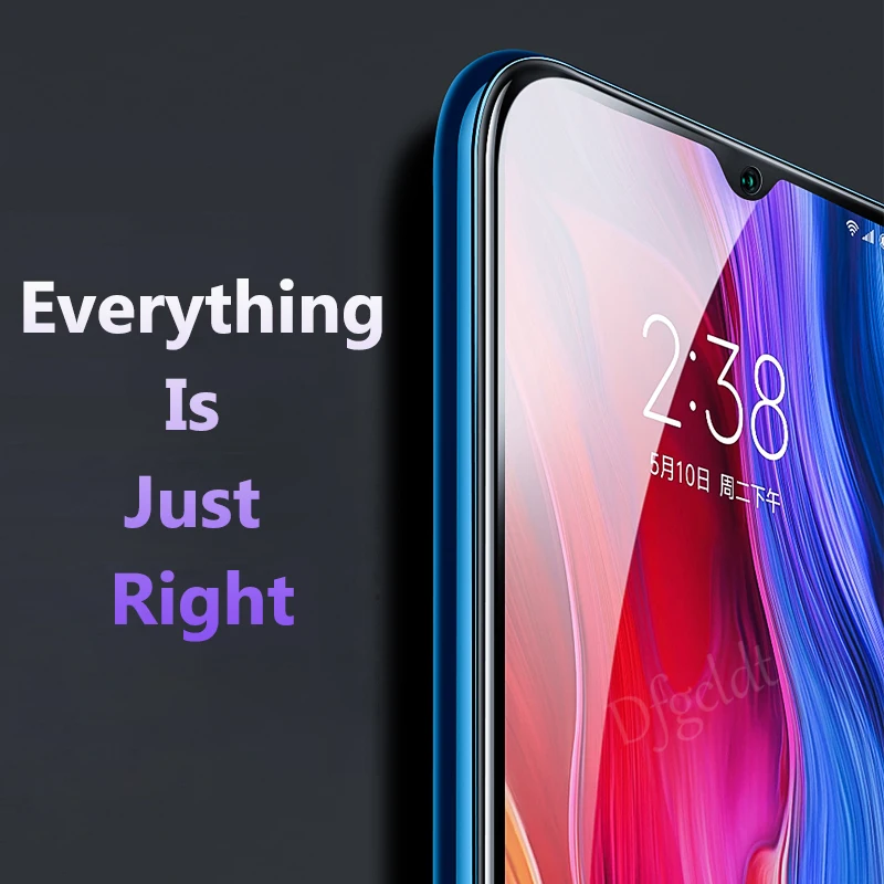 9D закаленное стекло для Xiaomi 9 8 SE Lite Play Helo 3 Полное покрытие защитное Redmi Note 7