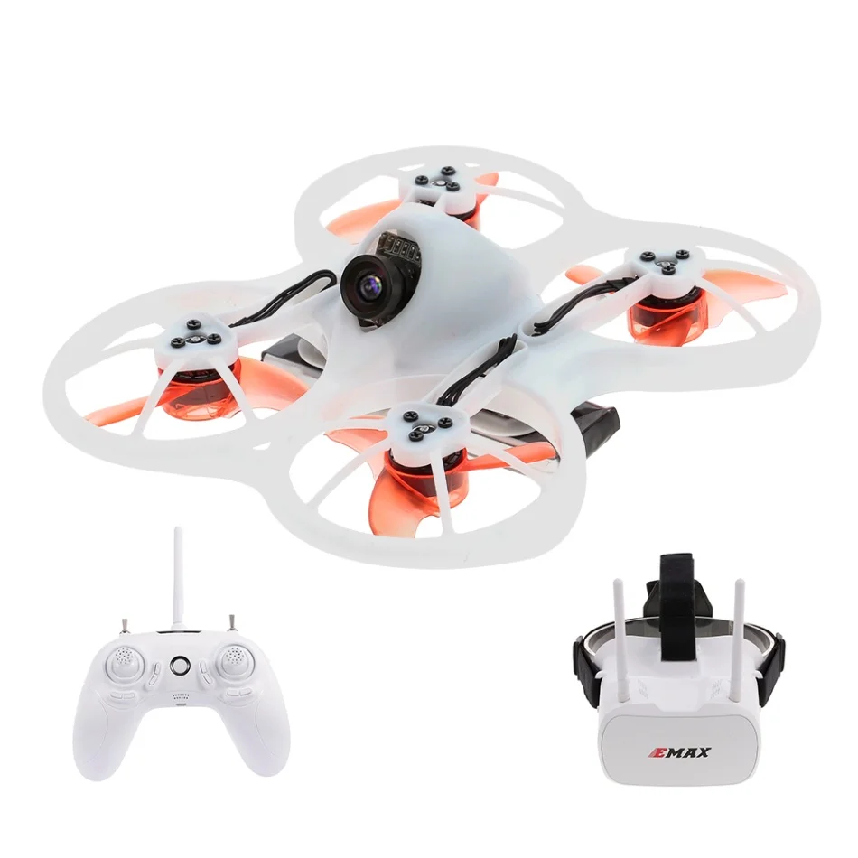 EMAX Tinyhawk RTF Радиоуправляемый вертолет 75 мм Мини Бесщеточный Дрон 600TVL камера с FPV