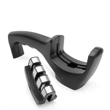 Точилка для ножей 3 этапа Профессиональная кухонная заточка шлифовального станка точилка для ножей вольфрамовый алмаз керамика точило