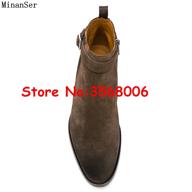 Mariage Chaussures Bottes Cheville Concepteur Plein Britannique Robe Hommes Homme Chaussure Dropshipping Partie Cool Style Chelsea De En Air WDYe9IEH2