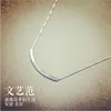 925 bijoux en argent Sterling tempérament japonais et coréen mode Simple clavicule chaîne collier H9 ► Photo 1/4