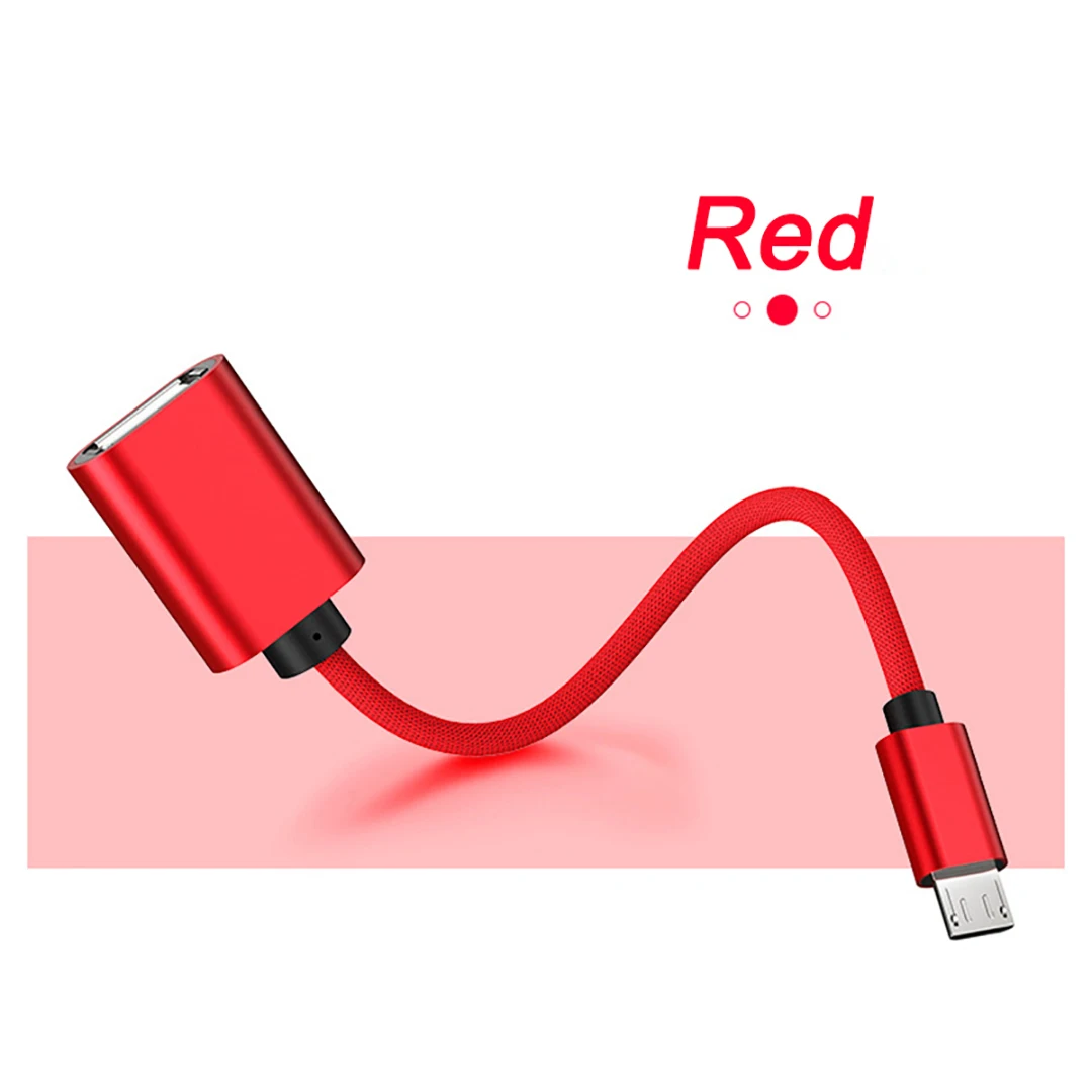 OTG Micro USB кабель адаптер для Xiaomi Redmi Note 5 Android Разъем для samsung S6 USB планшет Microusb USB 2,0 OTG Adaptador