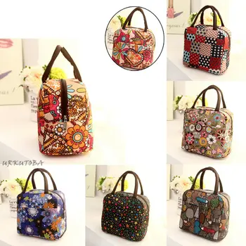 

Portable Insulated Thermal Cooler Lunch Box Carry Tote Picnic Case Storage Bag
