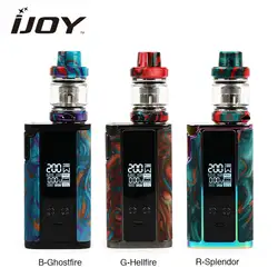 Оригинал IJOY капитан каучуковый Комплект 200 Вт капитан канифоль мод Vape с 6 мл капитан Смола танк электронная сигарета vape испаритель