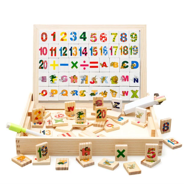 Chanycore Learning Educational Wooden Arithmetic Toys Box Alphabet Digital Math Blocks Blackboard Whiteboard Kids Gifts 4017 alphabet-blocks : image Chanycore Learning Educational Wooden Arithmetic Toys Box Alphabet Digital Math Blocks Blackboard Whiteboard Kids Gifts 4017 alphabet-blocks