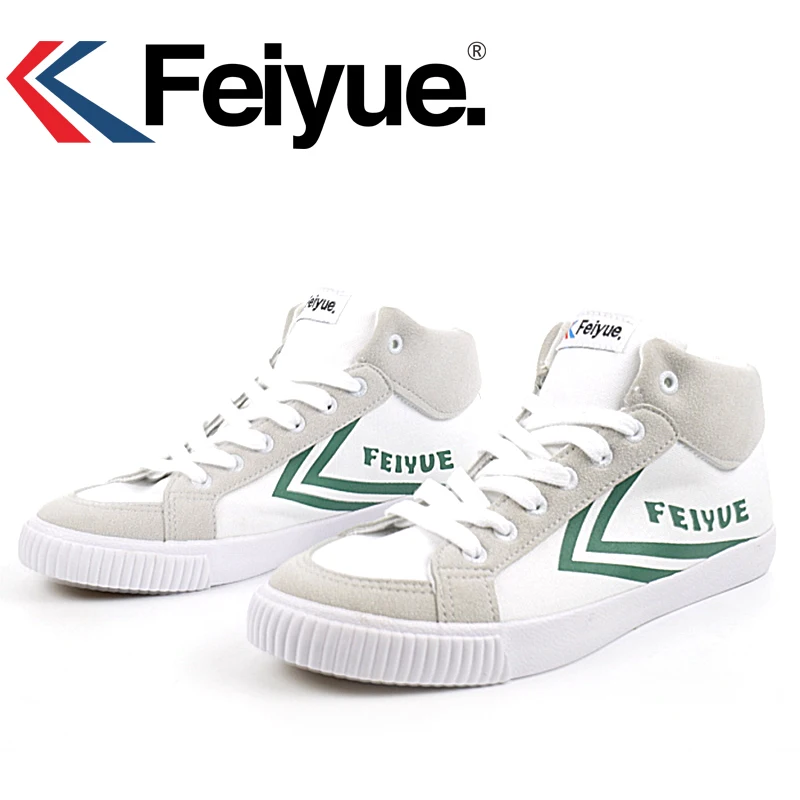 С высоким берцем Feiyue кроссовки Knight Классическая обувь боевых искусств занятий тхэквондо ушу и рисунком «кунг-фу»; мягкая удобная обувь