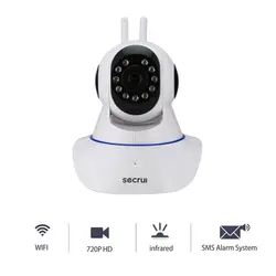 SECRUI N62 Беспроводной сети Камера 720P HD WiFi IP Камера веб-безопасности дома Камера наблюдения PnP P2P приложение телеметрией ИК С