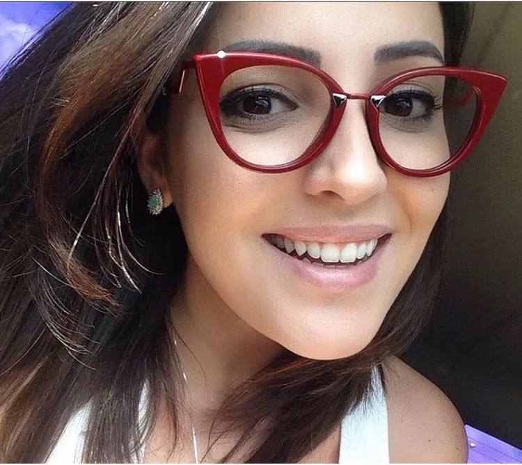 Latest Design Cat' Eye Sun glasses Female Brand Designer Designed