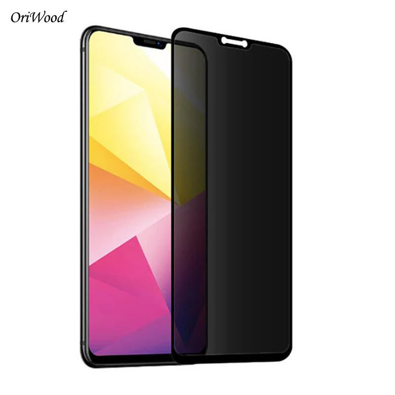 OriWood 2.5D Anti Spy Matte Tempered Glass No Fingerprint Screen Protector Privacy Film For VIVO X21 V9 Y85 Y83 Y81 A35 A5 Guard | Мобильные