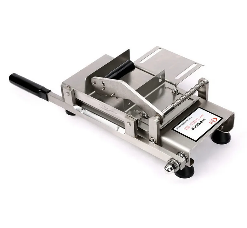 meat cutting machine, frozen meat roll slicer (14)