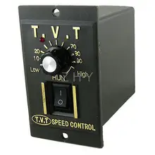 AC 220V Input Panel Mount DC Motor Speed Controller Switch 24V