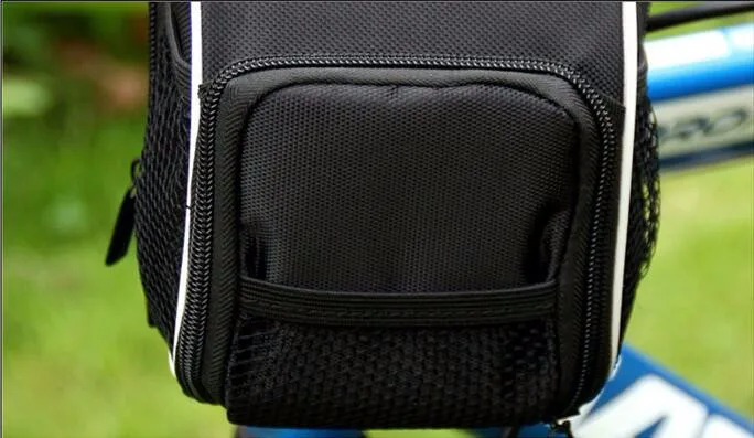 Flash Deal Bicycle Bag Front Storage Bag Mountain Bike Bag Handlebar Bag Portable Waterproof Rear Cycling Bags for Bike Scooter Ciclismo 9