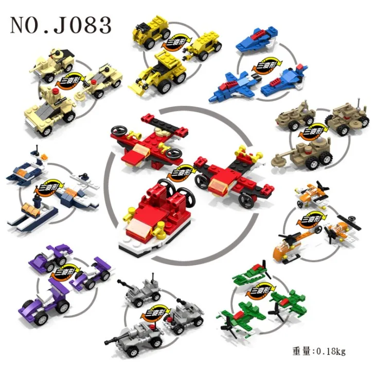 MCR 10pcs/lot Military vehicles ship Helicopter Soldier swat Chariots mini Figure Building blocks mini legoing Toys For children