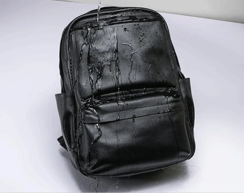 LIELANG мужской рюкзак из натуральной коровьей кожи, водонепроницаемый мужской школьный рюкзак для ноутбука, высокое качество, мужские рюкзаки, повседневная дорожная сумка